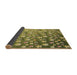 Thickness of Patterned Oak Brown Rug, pat959brn