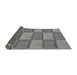 Thickness of Patterned Gray Rug, pat962gry