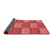 Thickness of Patterned Red Rug, pat962rd