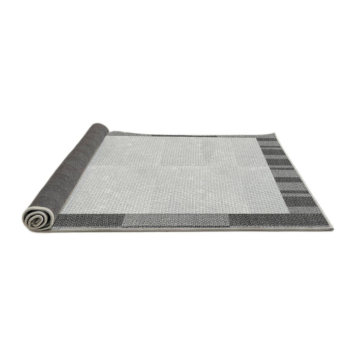 Thickness of Patterned Gray Rug, pat967gry