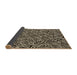 Thickness of Patterned Midnight Gray Rug, pat970brn