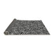 Thickness of Patterned Midnight Gray Rug, pat970gry