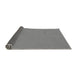 Thickness of Patterned Silver Gray Rug, pat984gry