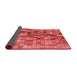 Thickness of Patterned Red Rug, pat99rd