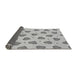 Thickness of Patterned Gray Rug, pat994gry