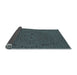 Thickness of Patterned Charcoal Black Rug, pat995lblu