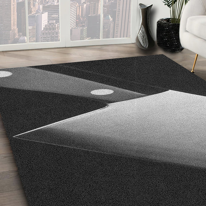 Ahgly Company Indoor Rectangle Tools Knife Area Rugs, 4' x 6'