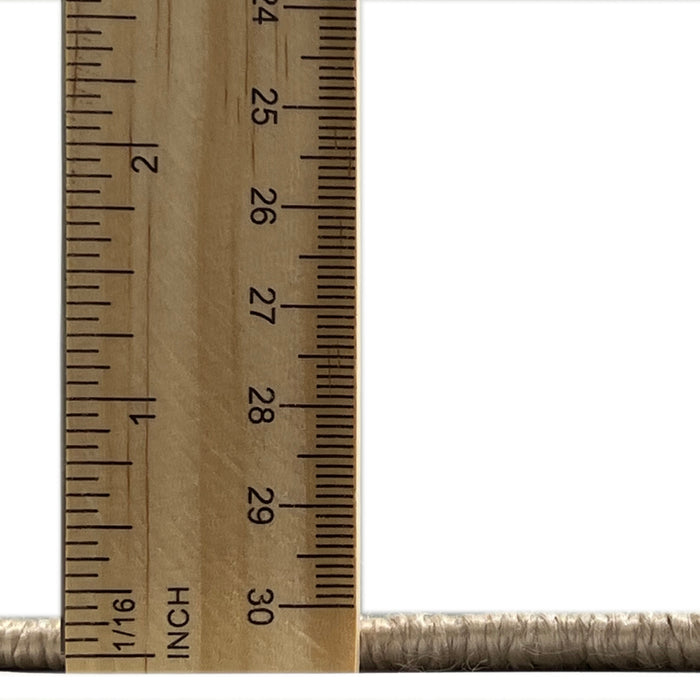 Serging Thickness of Machine Washable Traditional Sand Brown Rug, wshtr3287