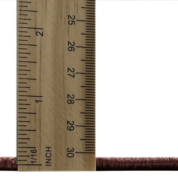 Serging Thickness of Machine Washable Oriental Purple Industrial Area Rugs, wshurb860pur