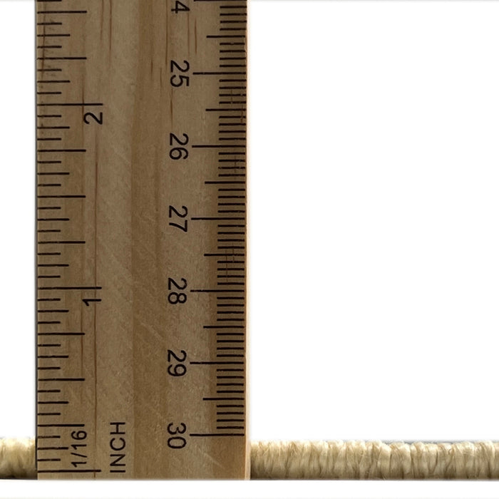 Serging Thickness of Machine Washable Traditional Sandy Brown Rug, wshtr3294