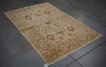 3x5 Pakistan Oushak Ivory Gold Wool Rectangular Rug