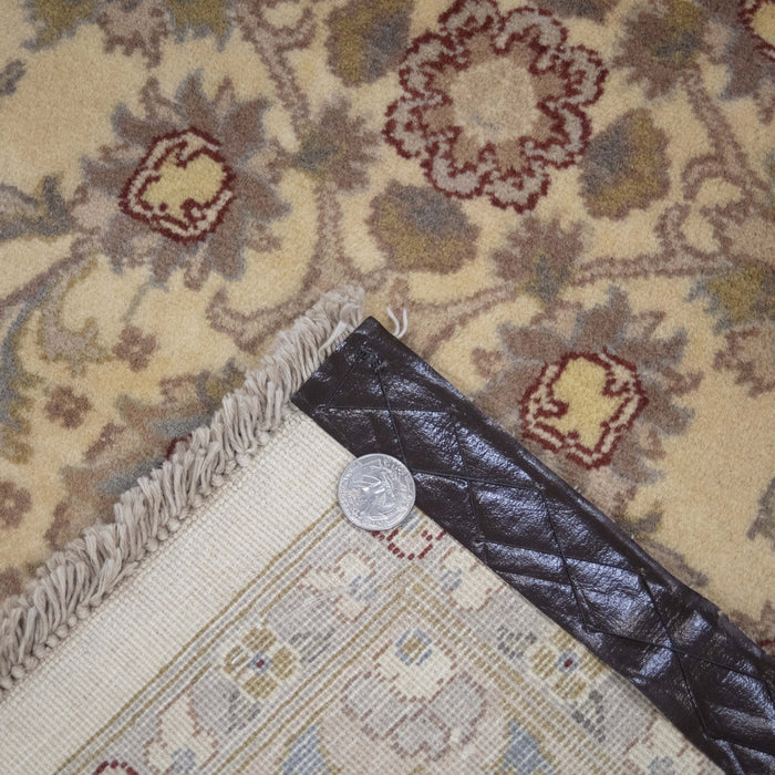 6x9 Pakistan Pak Persian Ivory Red Wool Rectangular Rug