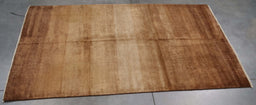 6x9 Pakistan Abstract Modern Contemporary Brown Wool Rectangular Rug